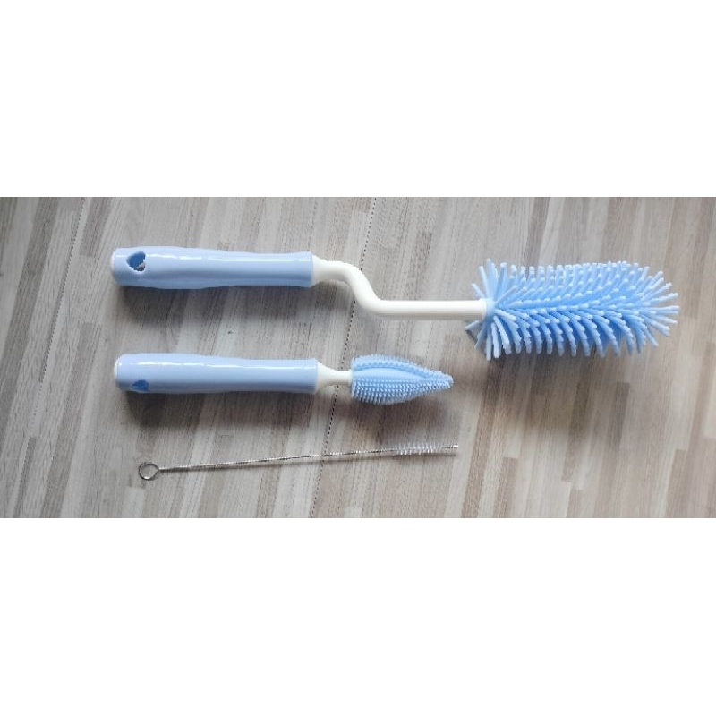 Sikat botol susu silikon 3 in 1