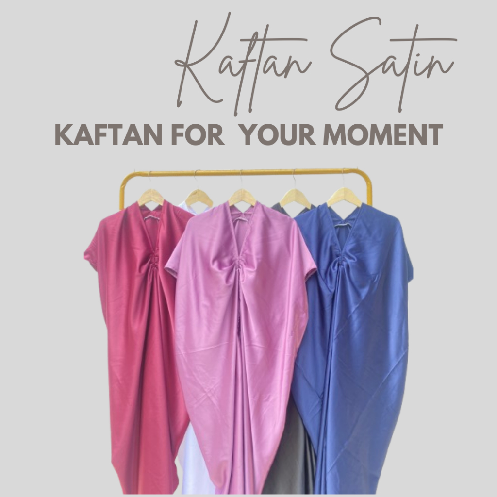 Dress Satin Premium Dress Kondangan Dress Lebaran Gamis Wanita Kekinian Gamis Hari Raya Terbaru Terk