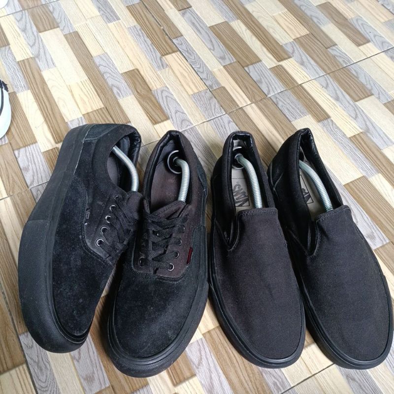 Vans Slip on dan Vans era Pro full black