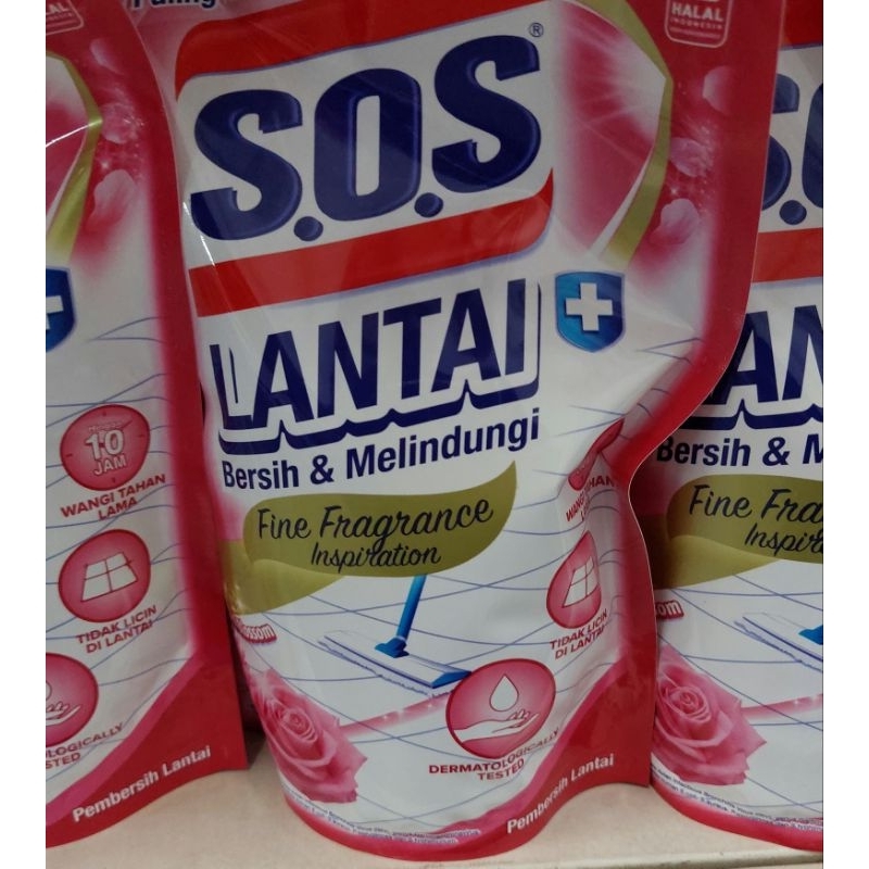 SOS Pembersih Lantai Refill 750ml