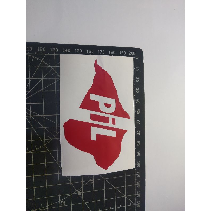 

stiker cutting pil