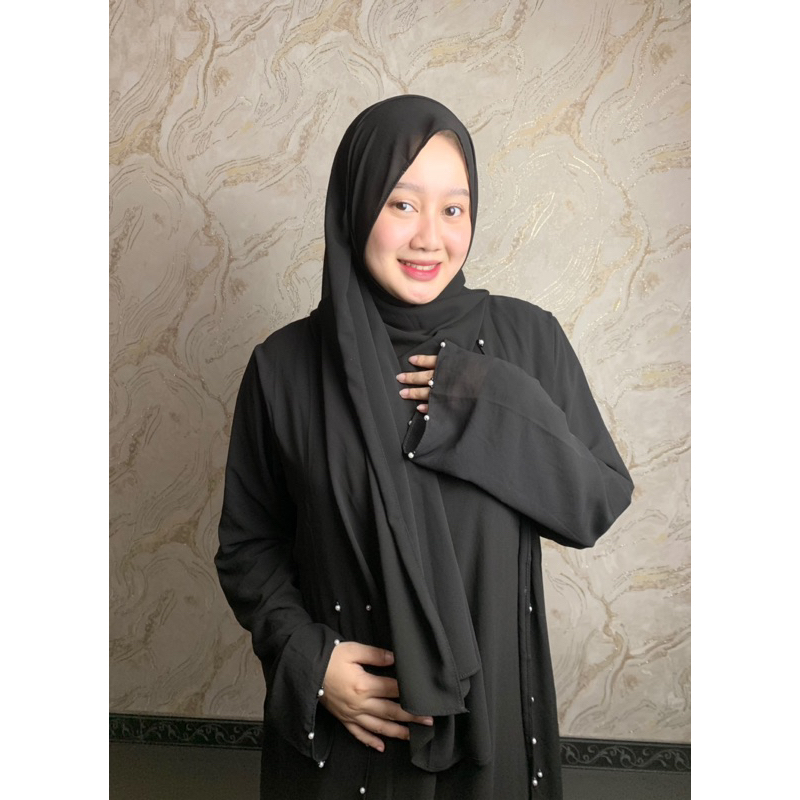 Dress abaya mahalini *free pashmina*