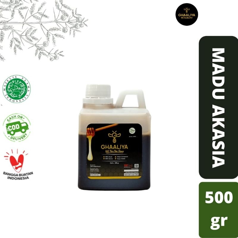 

Madu Murni Asli Nektar Akasia 500gr