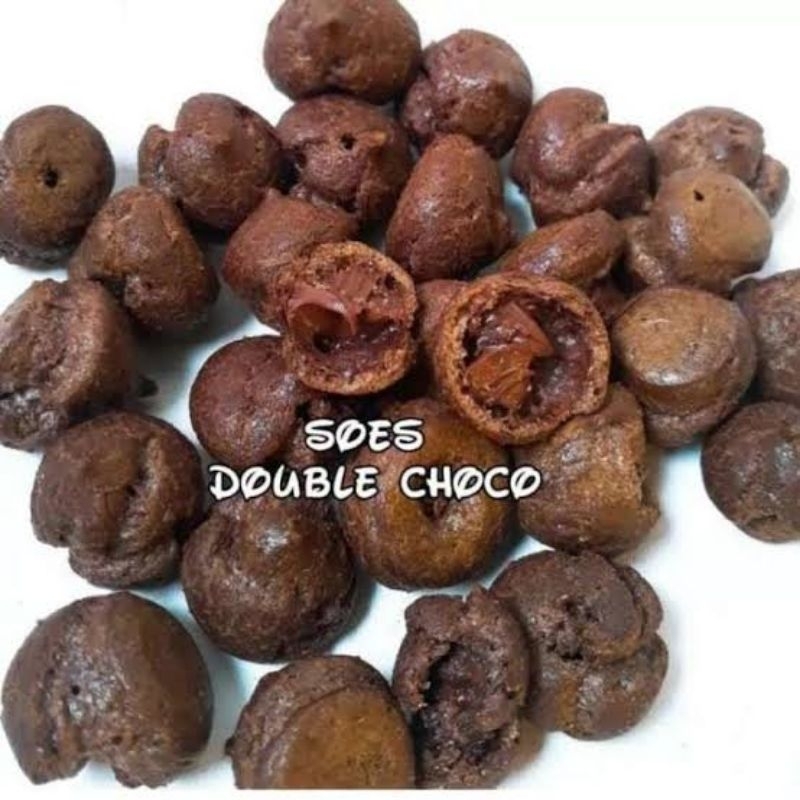 

soes double choco mysoes kemasan 500gram