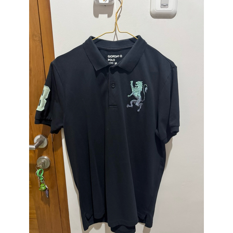 Giordano 3D Lion Men Polo Shirt