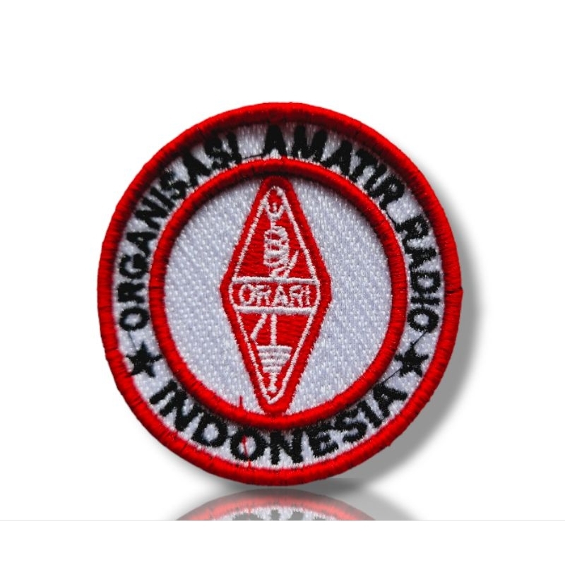 LOGO ORARI BULAT BORDIR TIMBUL