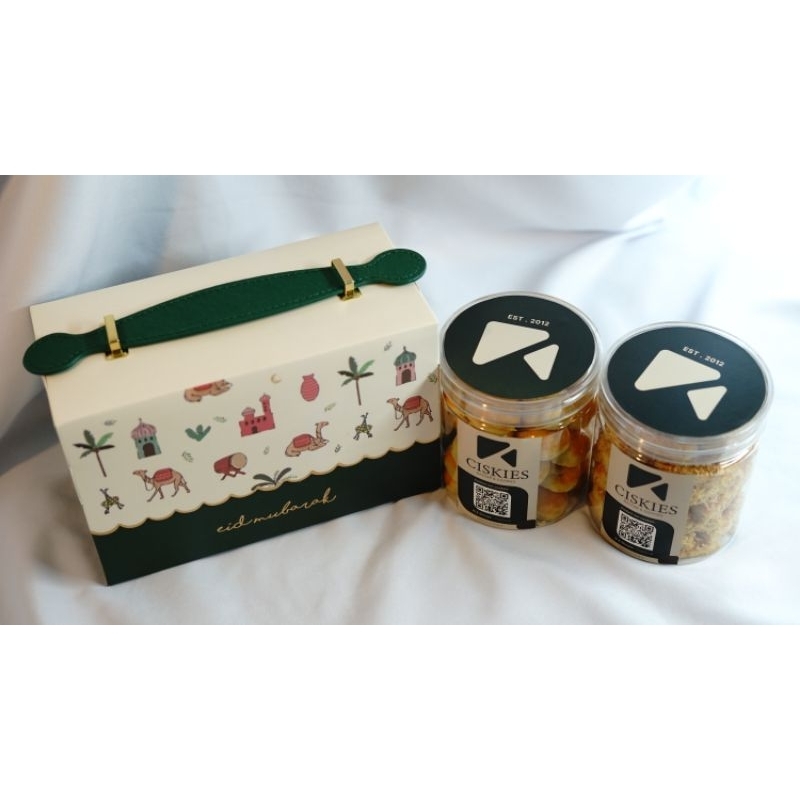 

HAMPERS LEBARAN // HAMPERS KUE KERING // EID HAMPERS // HOMEMADE COOKIES // PREMIUM HAMPERS MEDIUM SIZE