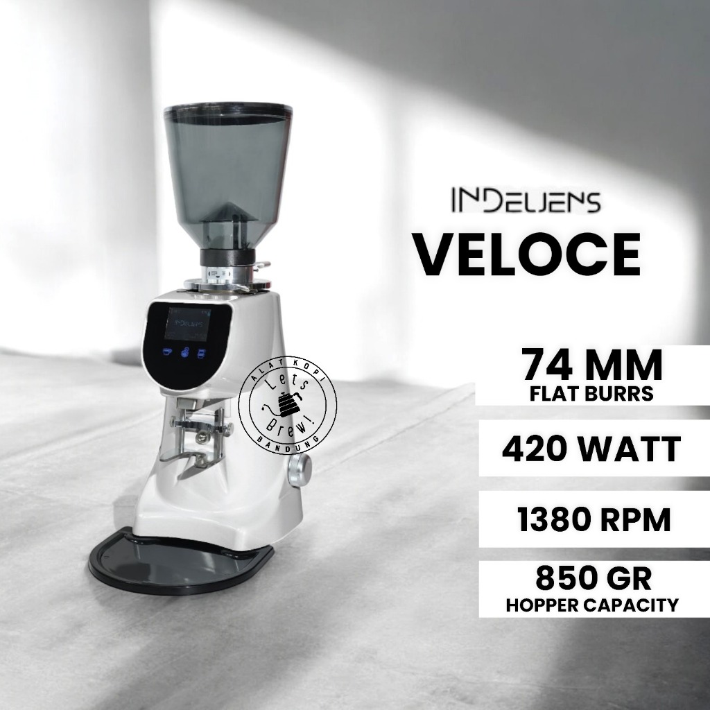 Indeljens Veloce Espresso Grinder 74mm Flat burrs / Grinder Veloce / Grinder Indeljens / Grinder Esp