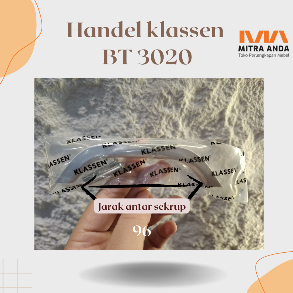 Handle Tarikan Lemari Laci Klassen 3020