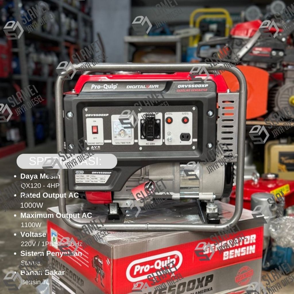 Genset Pro-Quip USA RG2800X / QRV5500XP - 1000Watt