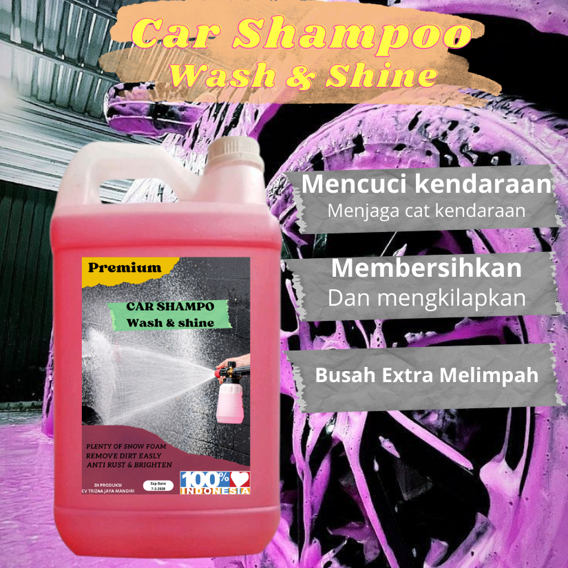 Premium Car Shampoo Wash & Shine