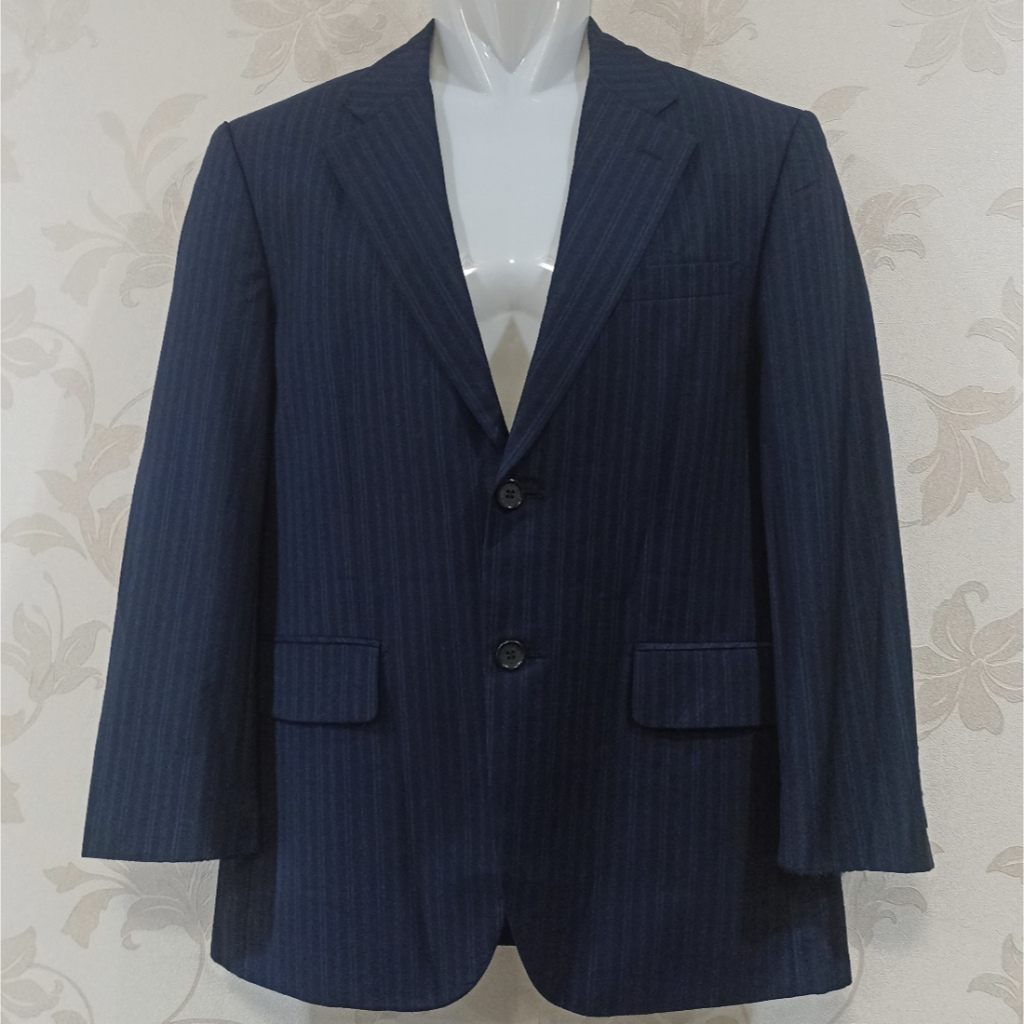 Givenchy Vintage Cloth by Ermenegildo Zegna Italy Wool Blazer Jas Formal Bisnis Casual Santai Pria