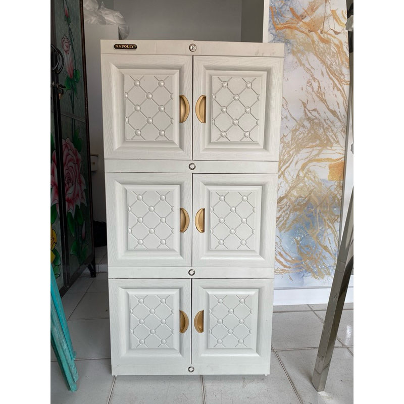 Lemari Plastik Napolly 3 Susun Original Harga Grossir