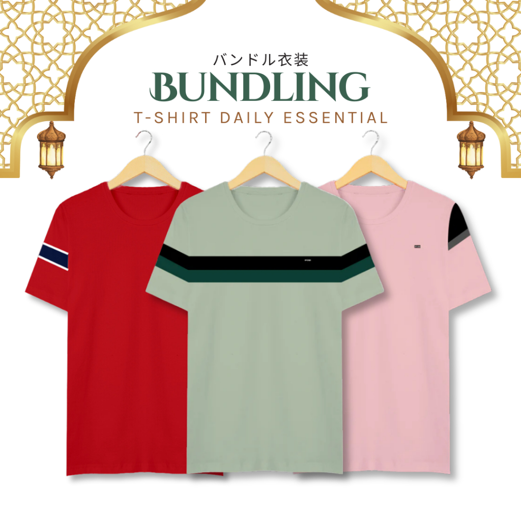 [BUNDLE] Tshirt Daily Essentials
