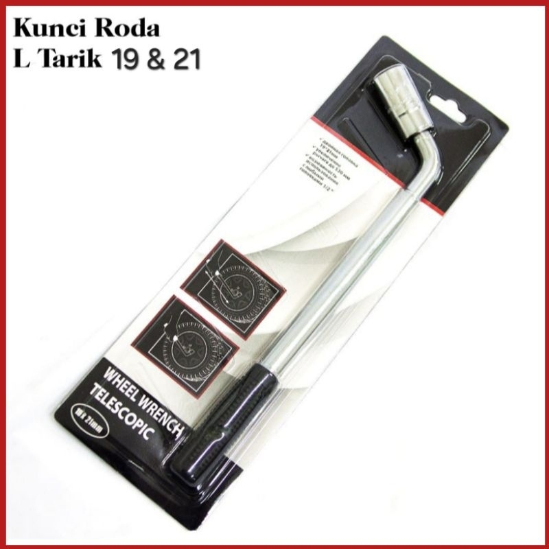 Kunci Roda Mobil 19&21mm Kunci Roda Tarik