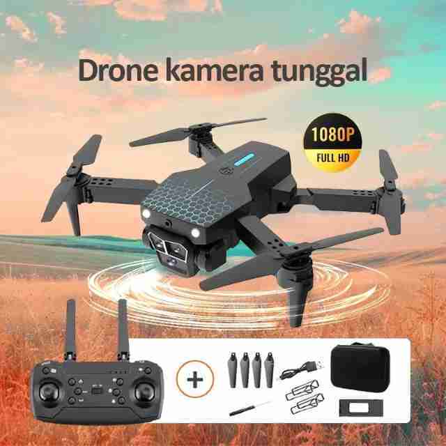 IDEELAB K005 drone pintar motor tanpa sikat HD 1080P kamera ganda memotret drone mini murah asli dal