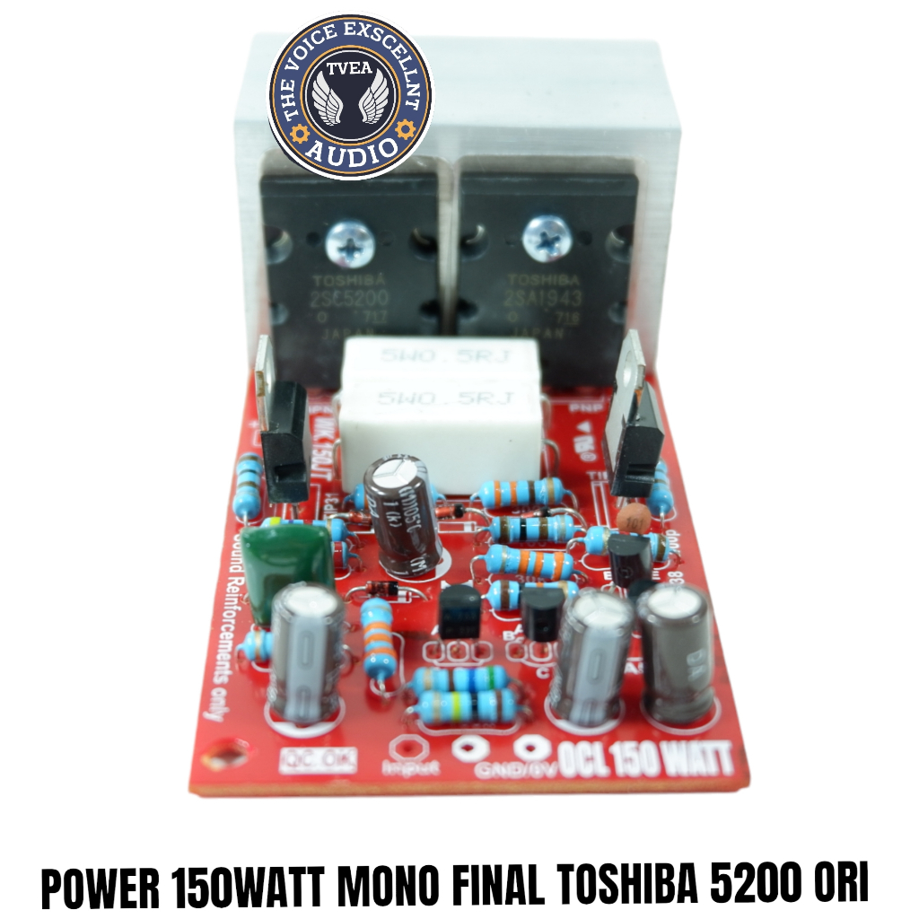 OCL150 watt mono + Tr Tosiba 5200