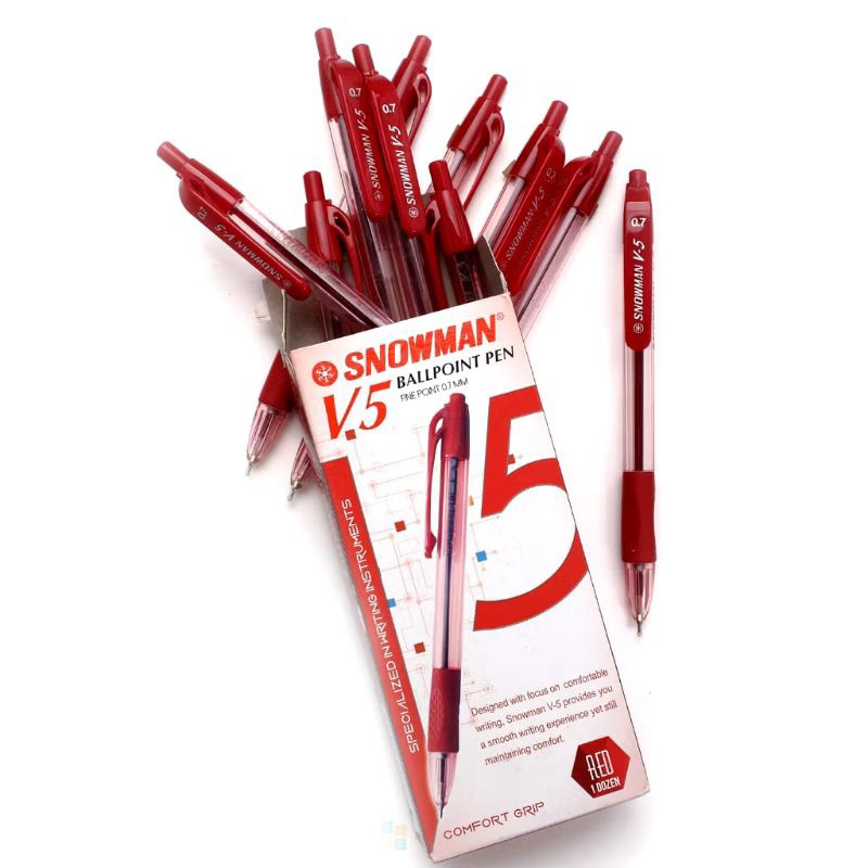 

Pulpen Snowman V-5 0.7mm