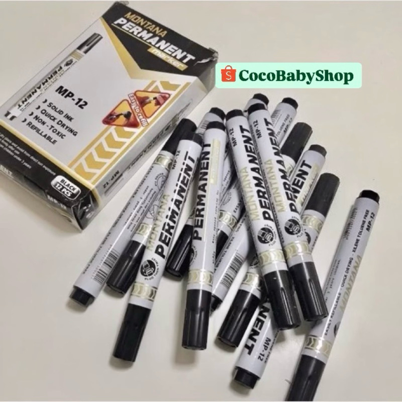

Spidol Permanent Marker MONTANA MP-12 (harga per pcs)