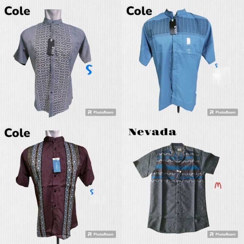COLE Baju Koko Pakaian Muslim Pria Dewasa