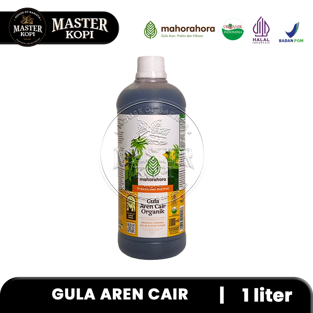 

Gula Aren Cair Organik MAHORAHORA / Palm Sugar Organic Botol 1 Liter