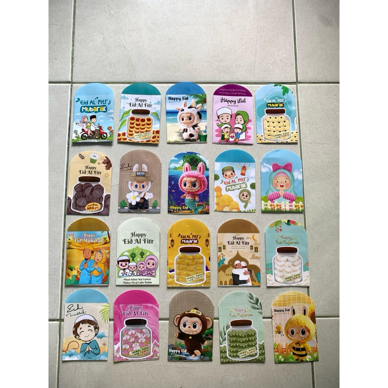 

AMPLOP LEBARAN / THR MURAH isi 10 Lembar Uk Medium 7x10