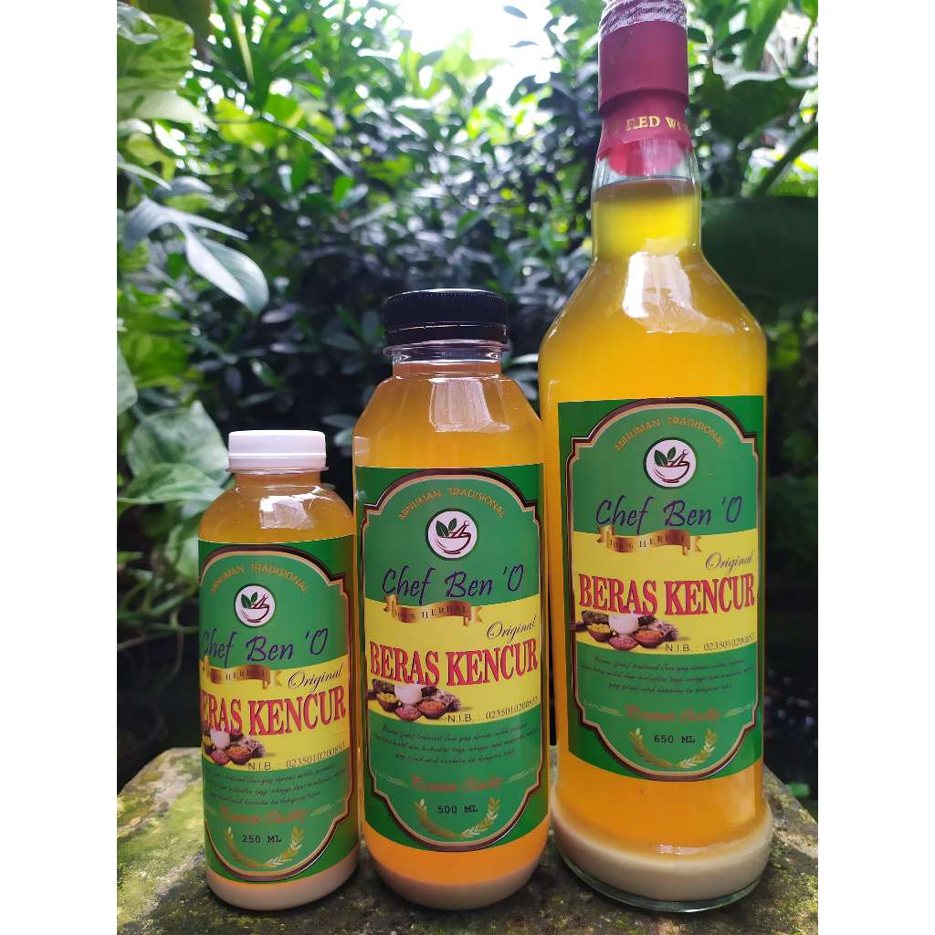 

Beras Kencur Original (6 botol x 250 ml) by Chef Ben 'O