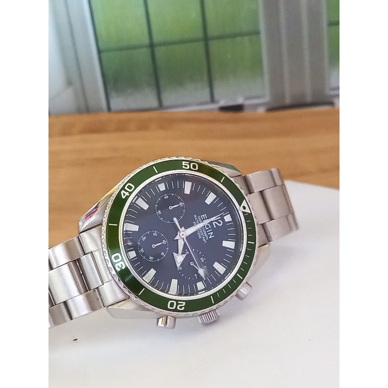 jj03211 jam tangan pria elgin chronograph