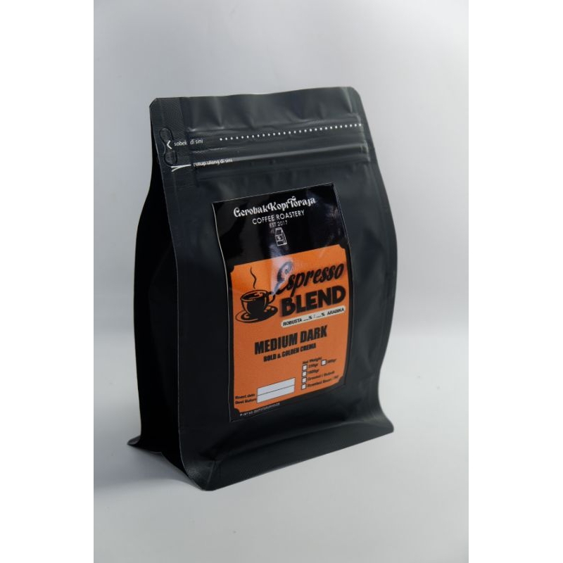 

ESPRESSO BLEND R70:A30 250GR BIJI