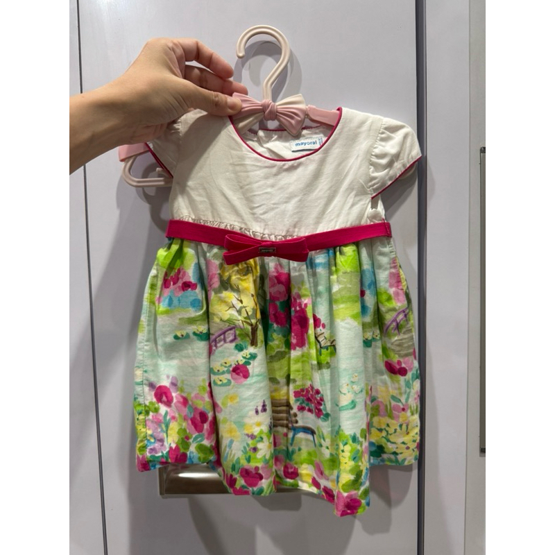 Baby dress beanded - Brand Mayoral Preloved very good condition