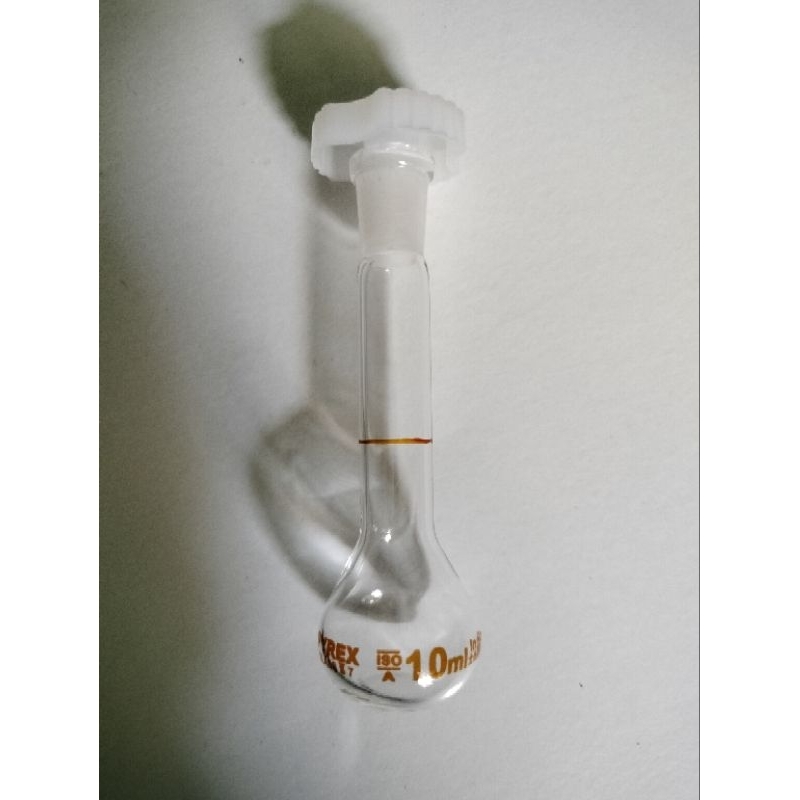 labu ukur 10ml coklat pyrex