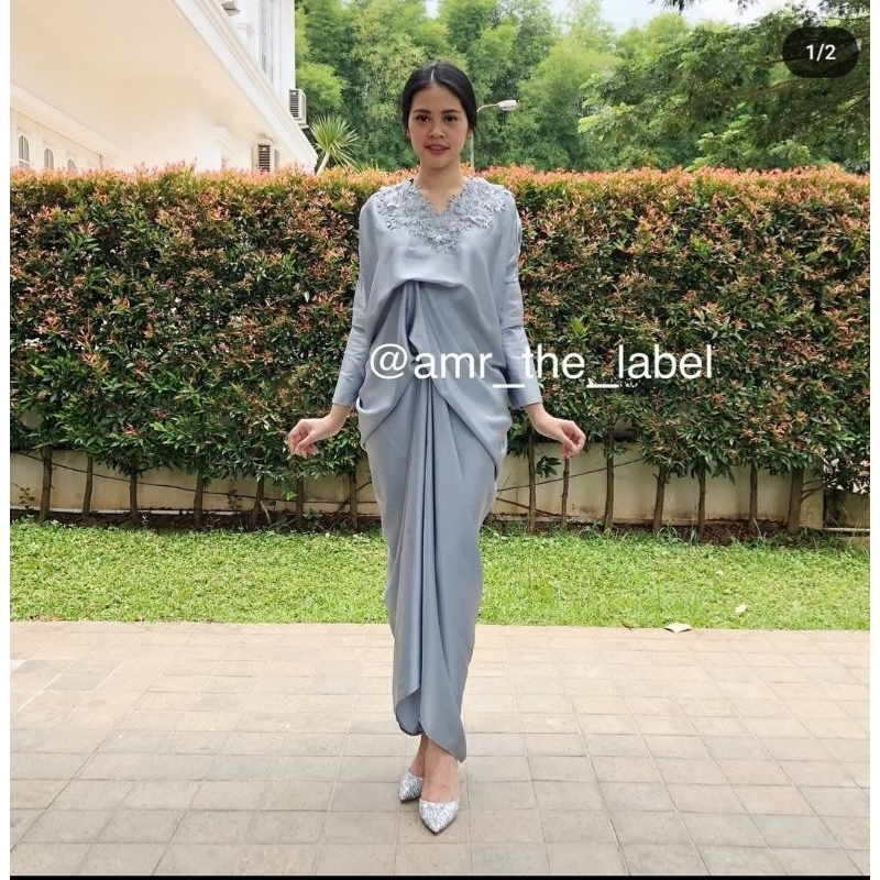 AMR THE LABEL Kaftan / Preloved Kaftan / Pl Baju lebaran / Kaftan kondangan