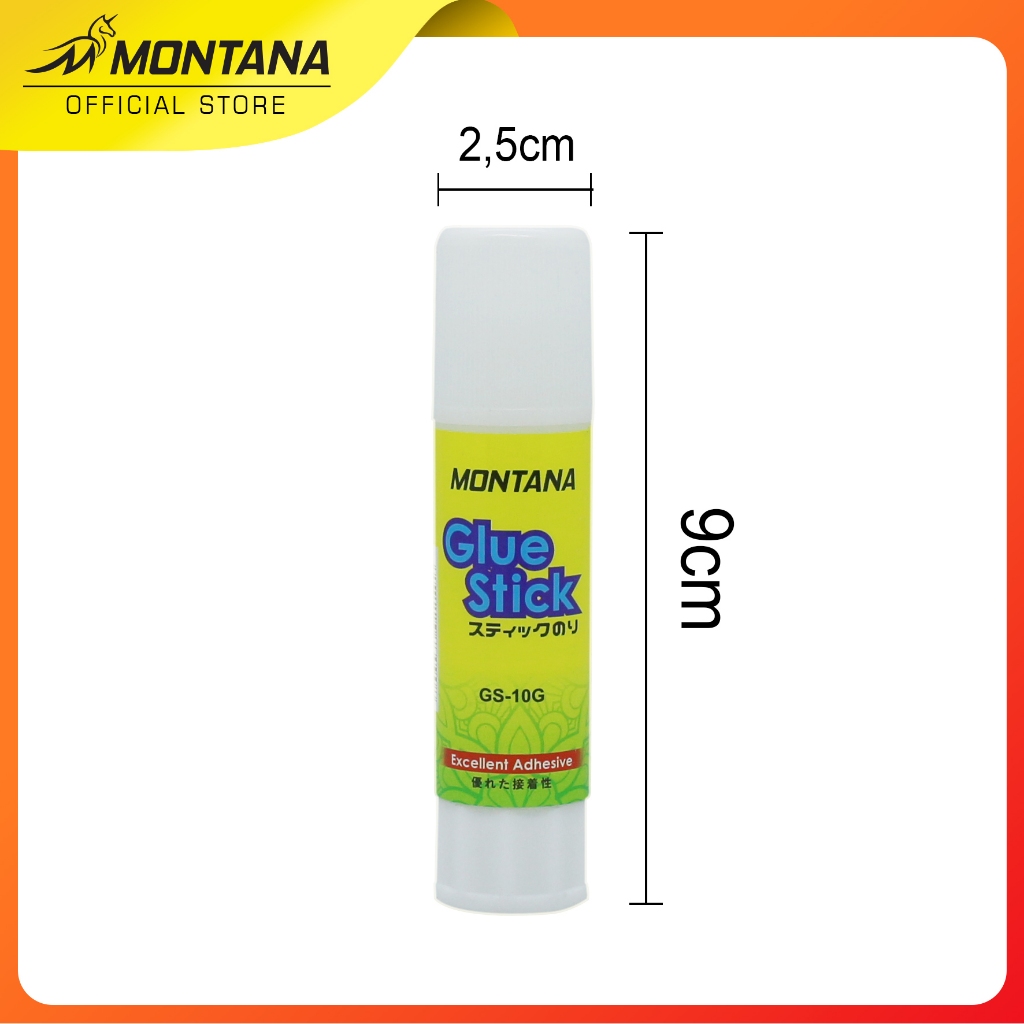 

MurahMurahATK Glue Stick / Lem Batang Montana GS-10 / 10Gr RETAIL