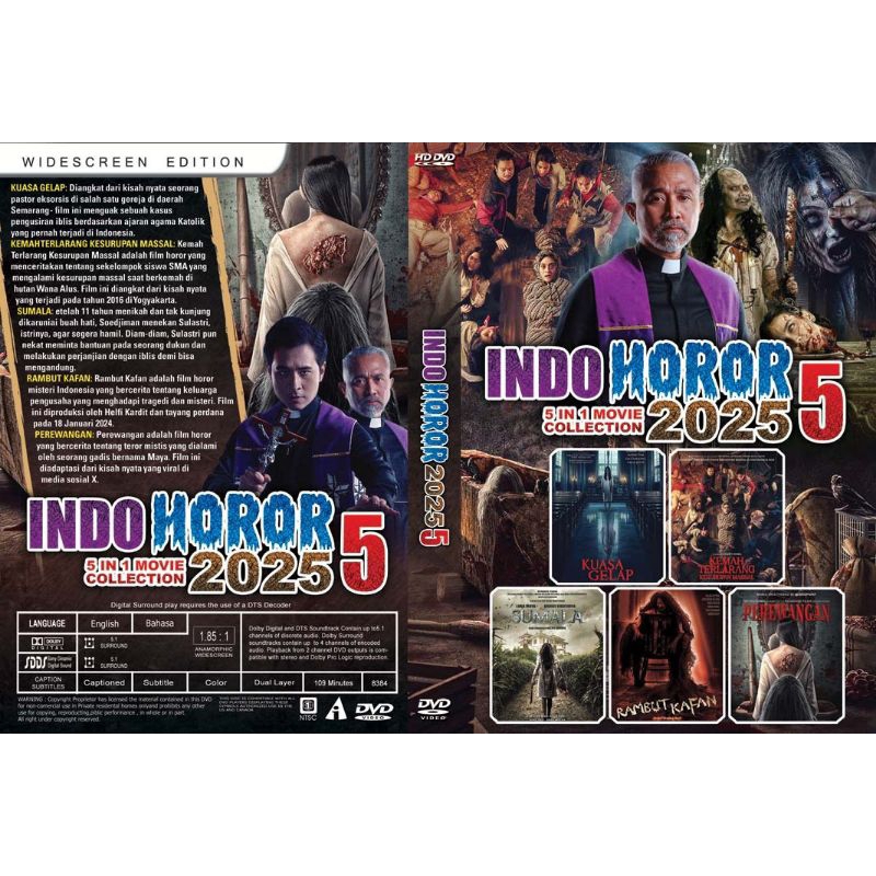 Kaset Koleksi Film Indo Horror 2025
