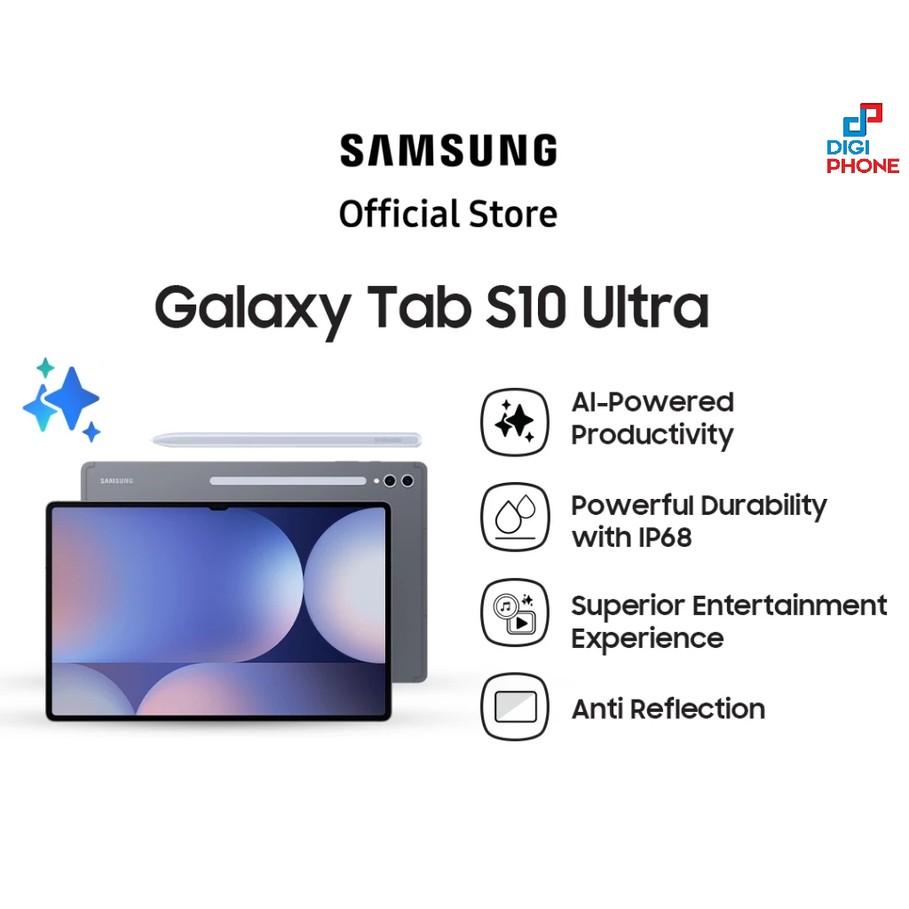 Samsung Galaxy Tab S10 Ultra (Garansi Resmi Samsung Indonesia)