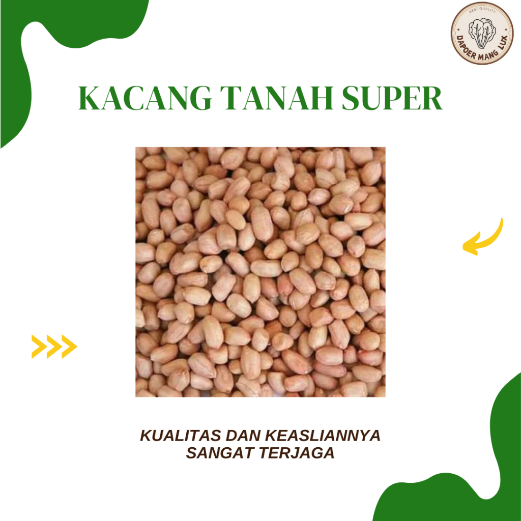 

KACANG TANAH KEMASAN 500 GRAM DAN 1 KG BEST QUALITY