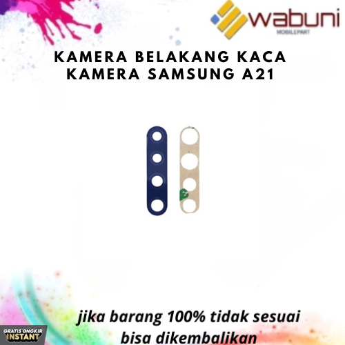 Wabunimobilepart Kaca Kamera handphone Samsung A21