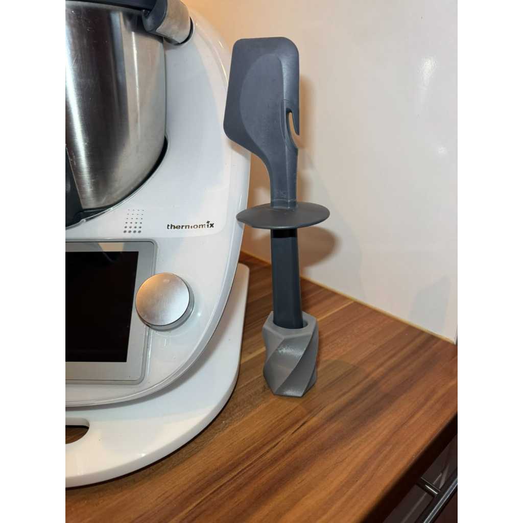 Thermomix spatula holder Thermomix spatula holder household/Tempat spatula Thermomix untuk rumah tan