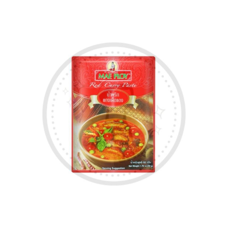 

MAE PLOY RED CURRY PASTE 50GR (HALAL)