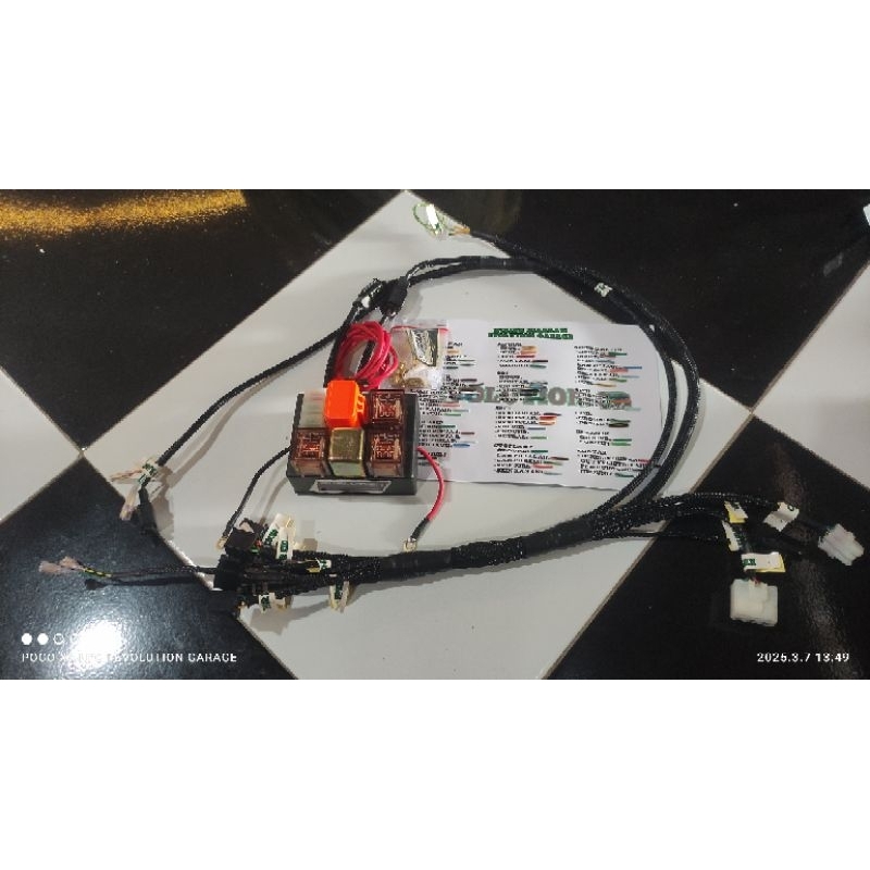 Kabel body tiger tatanan set setan by: Evolution CB