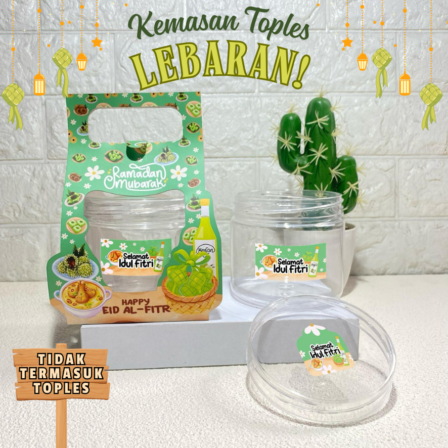 

[LEBARAN EDITION] Kemasan Hampers Lebaran | Toples Kue Kering