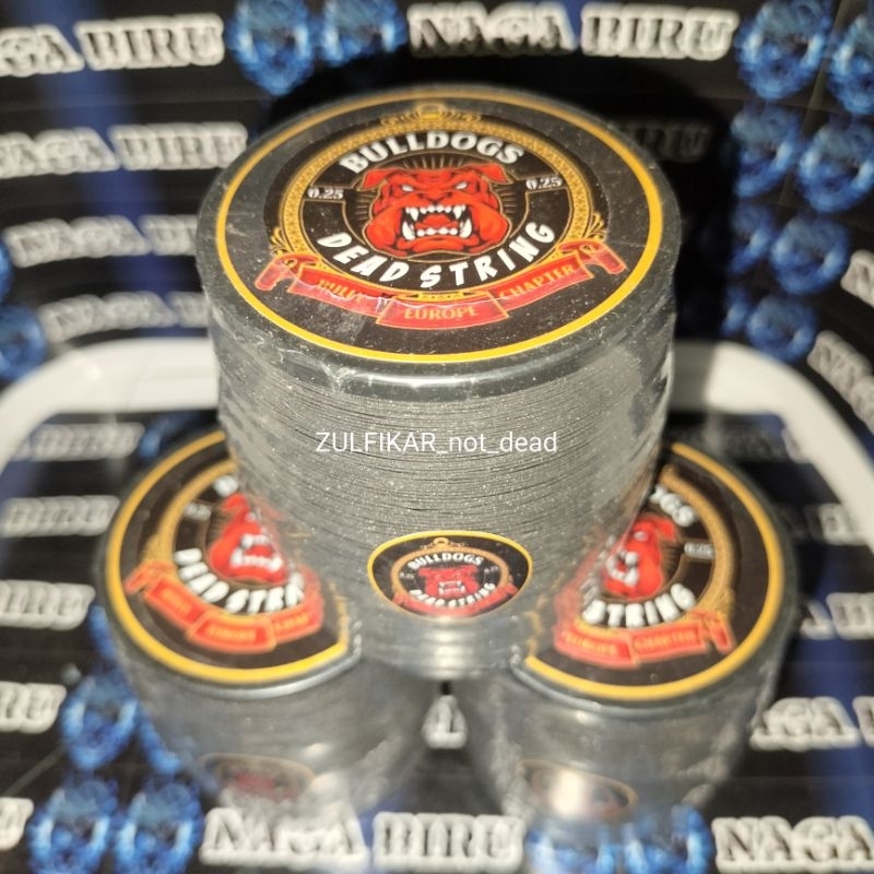 senar gelasan matot bulldogs merah 0.25