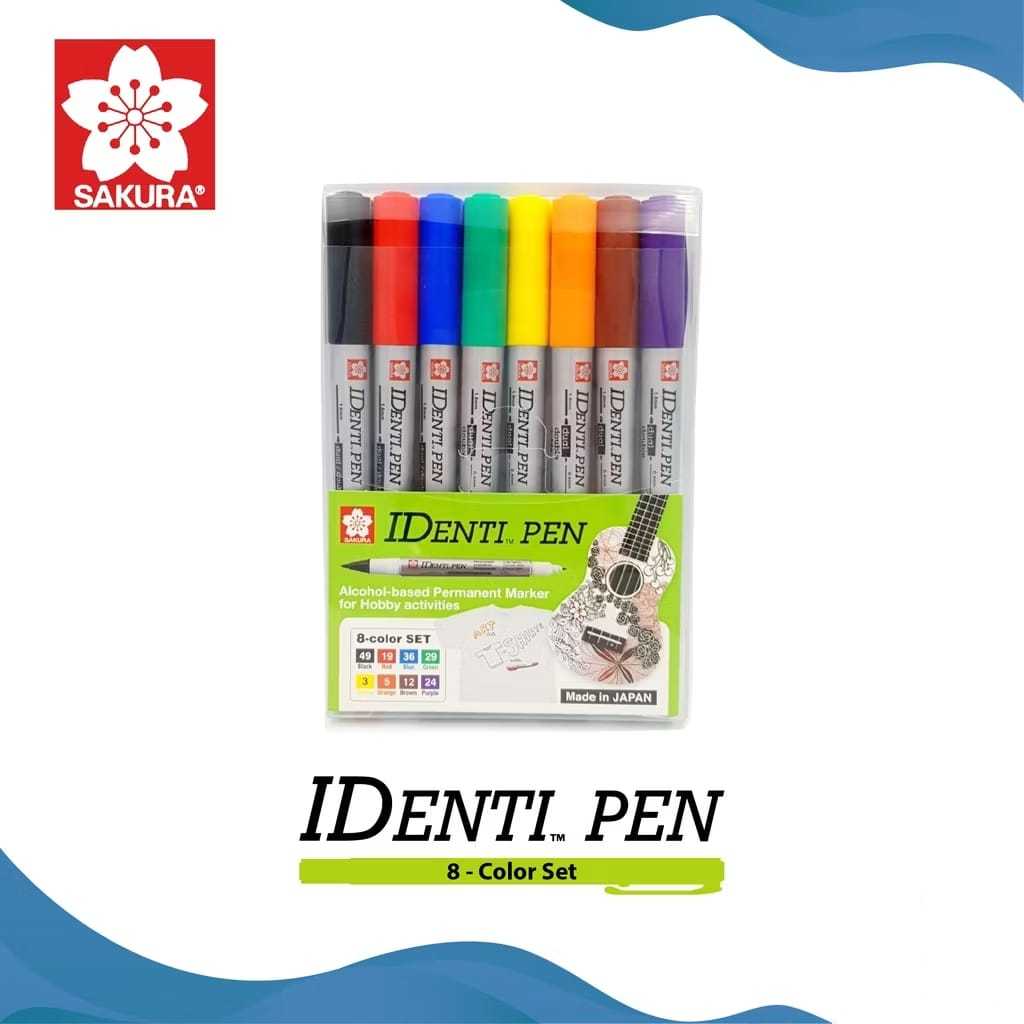 

Gramedia Tunjungan : Sakura Identi Pen Dual Point set 8