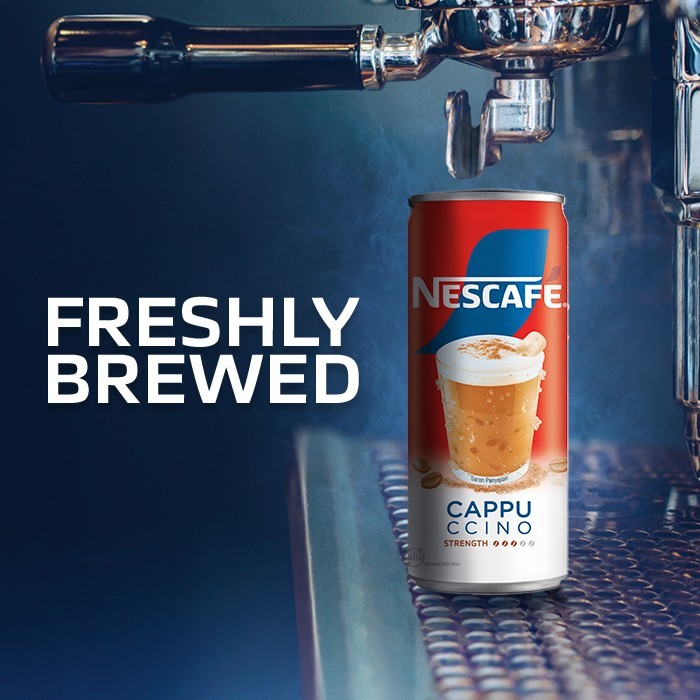 

NESCAFE Kopi Minuman Kaleng Cappuccino 220ml