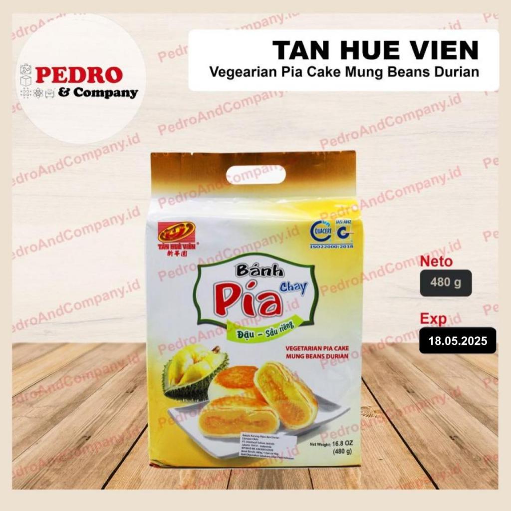 

Banh Pia Vege Mung Bean Durian 480 gram 12pc kue kacang hijau duren