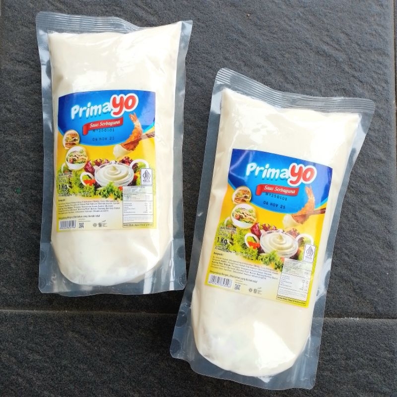 

Mayonaise Primayo 1kg ( Pak ) [ Original ]