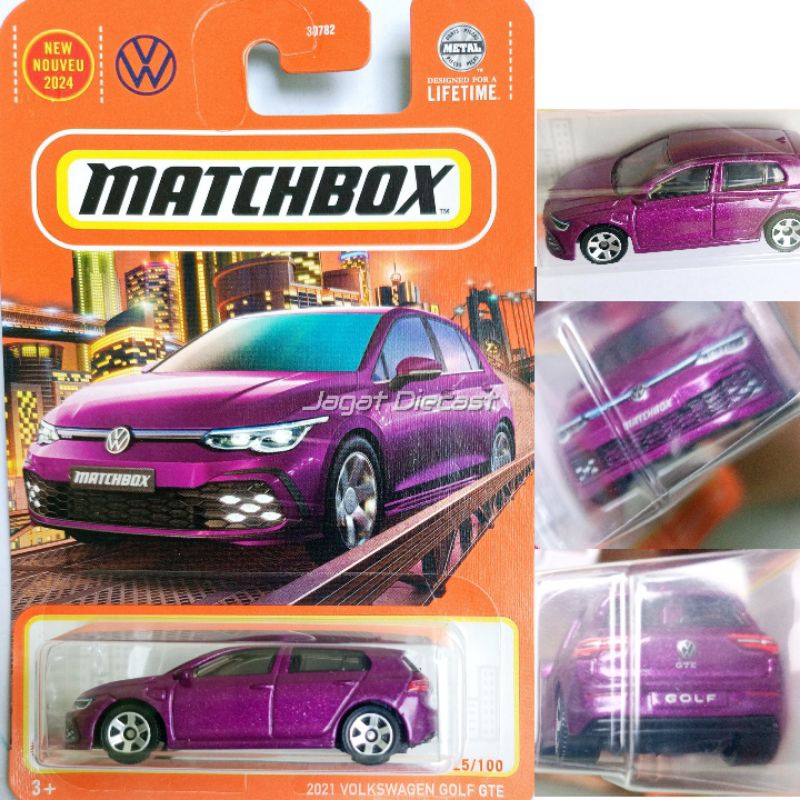 Matchbox VW Volkswagen Golf Mainan Mobil Mobilan Jagat Diecast