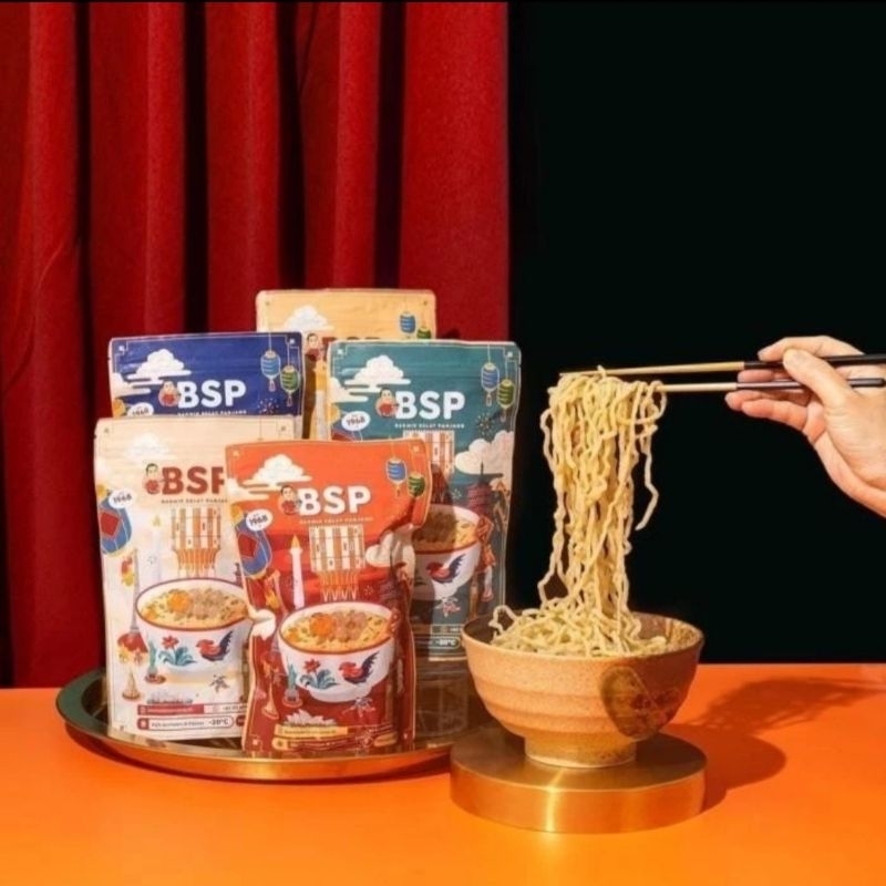 BAKMIE KHEK SELAT PANJANG 2 PORSI/PACK BAKMIE SELAT PANJANG KHAS MEDAN Bakmi Medan