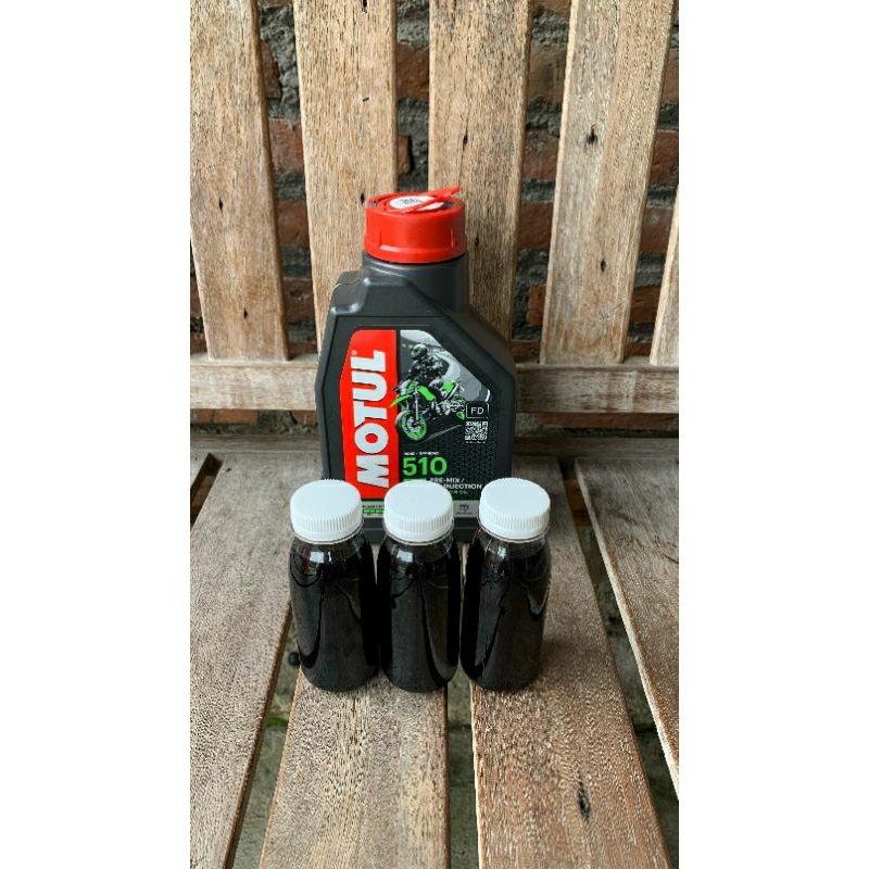 oli samping motul 510 original 100%% oli samping 2tak oli motul oli motul ecer 100ml oli motul ecer 