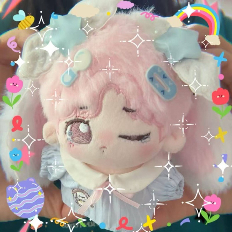 [READY] JUNGKOOK — RABBIT MUSHROOM JUNGKOOK 10CM DOLL / BONEKA JUNGKOOK JK BTS